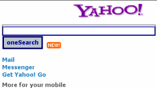 Yahoo! oneSearch