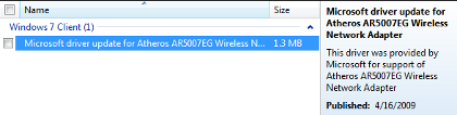atheros ar5007eg wireless network adapter drivers download windows 7