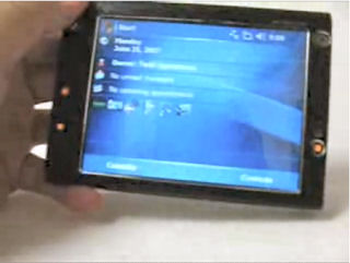 HTC Advantage Pocket PC Phone Edition video