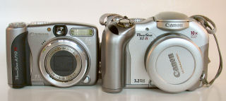 Canon PowerShot A710IS and S1 IS