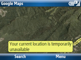 Google Maps Mobile no My Location