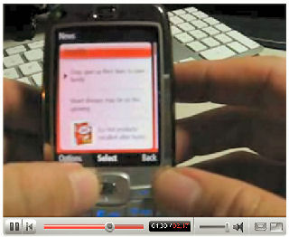 MSN Direct for Windows Mobile YouTube demo